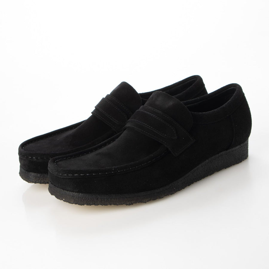 Clarks - Wallabee Loafer / Black Suede|UP NORTH ONLINE STORE Clarks - Wallabee Loafer / Black Suede|UP NORTH ONLINE STORE