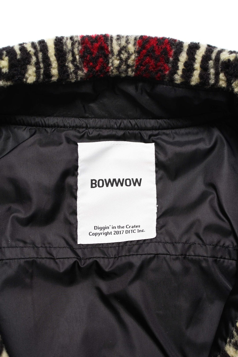 〈RECOGNIZE/BOW WOW〉RECORD ADAPTER FLEECE SHIRTS