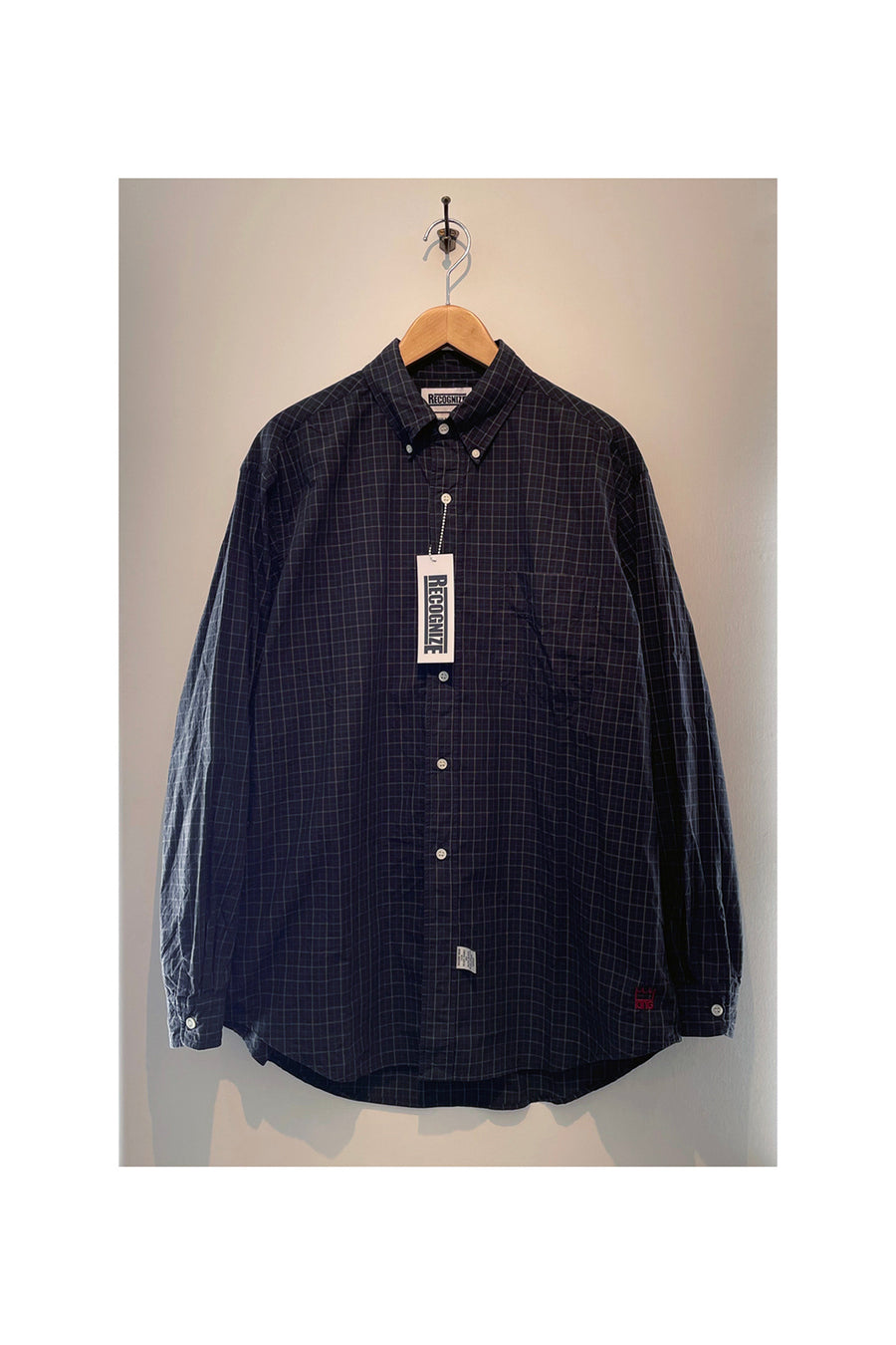 〈RECOGNIZE〉HIGH COUNT B.D. CHECK SHIRTS
