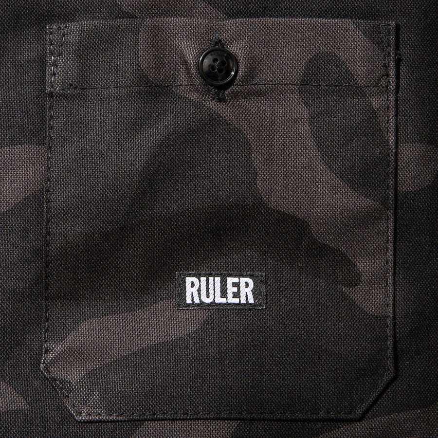 〈RULER®︎〉CAMOUFLAGE WORK SHIRTS