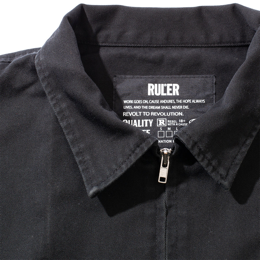 〈RULER®︎〉WASHED DRIZZLER JACKET