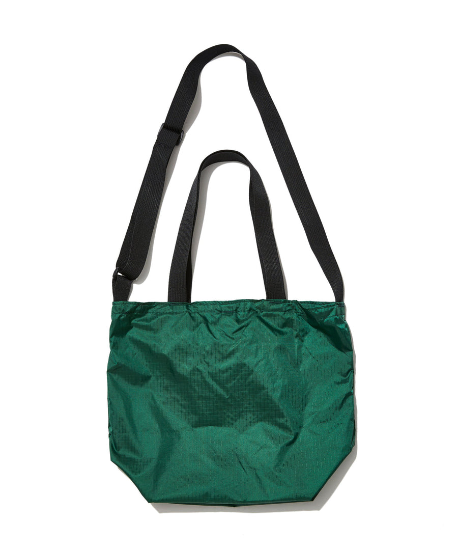 〈Battenwear〉Packable Tote - Forest Green x Black