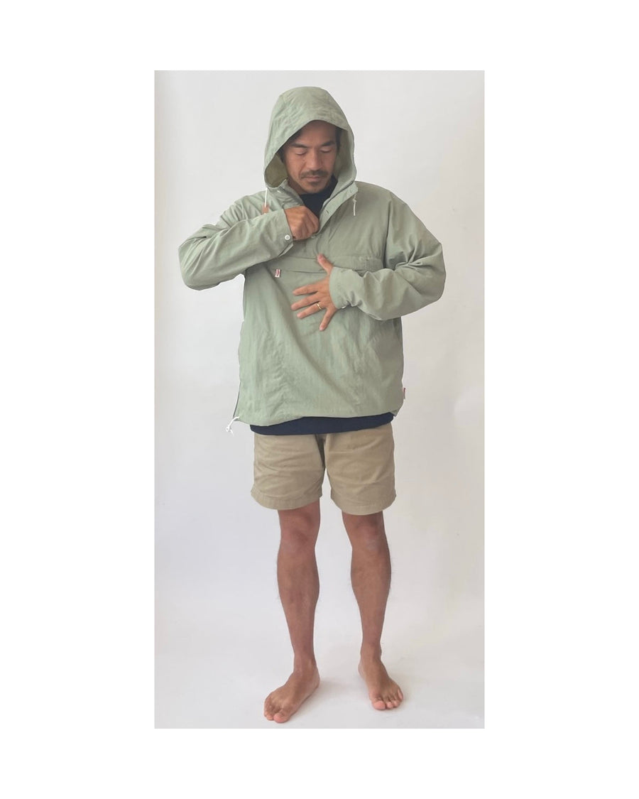 〈Battenwear〉Packable Anorak / Sage
